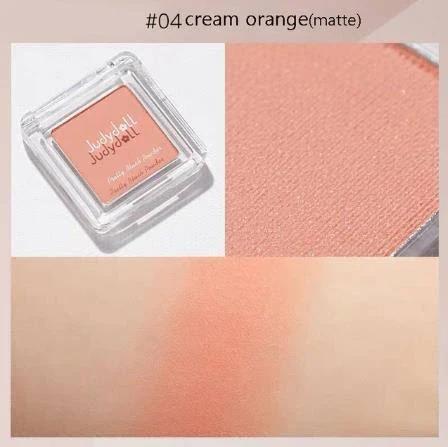 Judydoll Pretty Blush Powder 04 Cream Orange (Matte) N