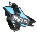 Julius-K9 16IDC-FARNE-1 IDC Powerharness, Dog Harness, Size 1, Jeans with Neon Edge