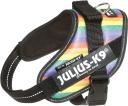 Julius-K9, 16IDC-JRBW-M, IDC-Powerharness, Size: Mini, Rainbow