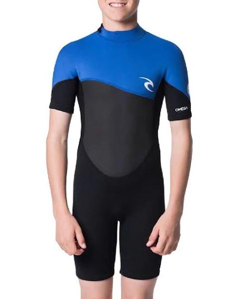 Junior Omega Short Sleeve Springsuit 16 / 4078/Lime / 2 mm