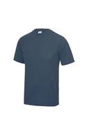 Just Cool Mens Performance Plain T-Shirt Airforce Blue XS