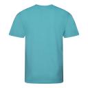 Just Cool Mens Performance Plain T-Shirt Airforce Blue XS