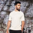 Just Cool Mens Performance Plain T-Shirt Arctic White 4XL