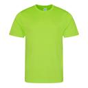 Just Cool Mens Performance Plain T-Shirt Arctic White M
