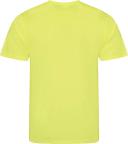 Just Cool Mens Performance Plain T-Shirt Electric Yellow L