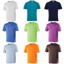 Just Cool Mens Performance Plain T-Shirt Hot Pink M