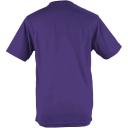 Just Cool Mens Performance Plain T-Shirt Purple XXL