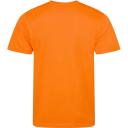 Just Cool Mens Performance Plain T-Shirt Purple XXL