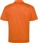 Just Cool Mens Plain Sports Polo Shirt Orange Crush Sport Polo