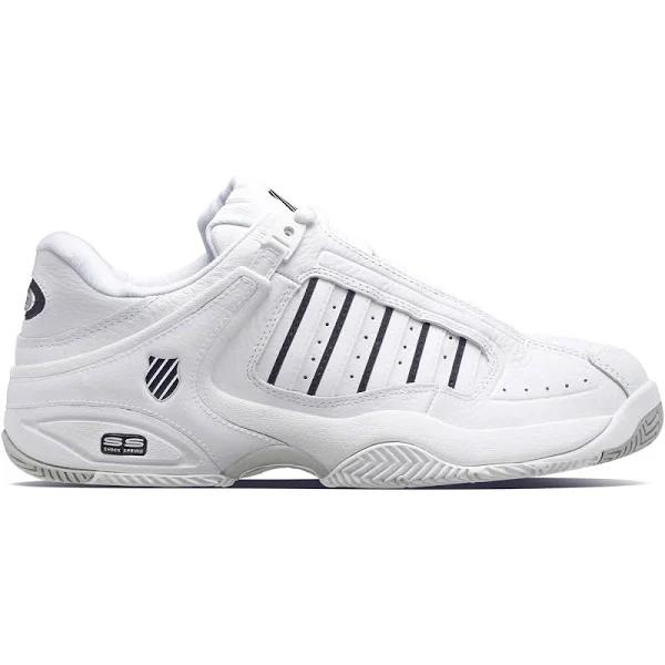 K-Swiss Mens Defier RS Leather Tennis Shoes Trainers - UK 7.5
