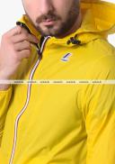 K-WAY - Le Vrai Claude 3.0 K-WAY Raincoat - Men’s Collection- - Man - Yellow