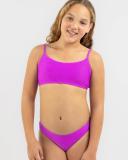 Kaiami Girls' Maddie Bikini Set in Purple | Size 10