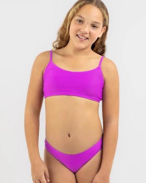 Kaiami Girls' Maddie Bikini Set in Purple | Size 10
