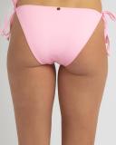 Kaiami Women's Lara Classic Tie Side Bikini Bottom in Pink | Size 14
