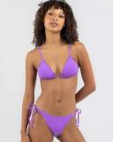 Kaiami Women's Lara Triangle Bikini Top in Pink | Size 08