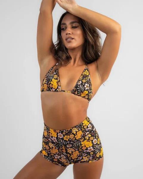 Kaiami Women's Mary Jane Reversible Triangle Bikini Top | Size 14