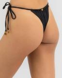Kaiami Women's Maxie Bikini Bottom in Black | Size 14