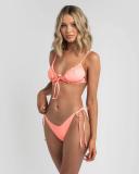 Kaiami Women's Talia Tie Side Bikini Bottom in Animal | Size 08