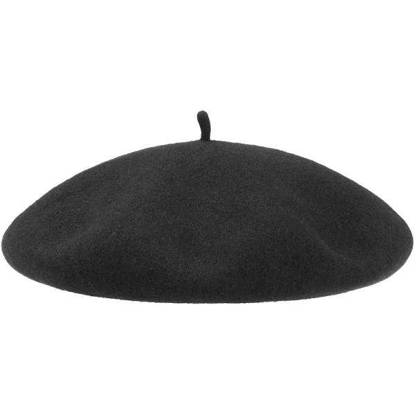 Kangol Anglobasque Beret- Black-L