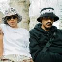 Kangol Bermuda Stripe Bucket Hat - Peach Pink - M - Unisex