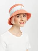 Kangol Bermuda Stripe Bucket Hat - Peach Pink - M - Unisex