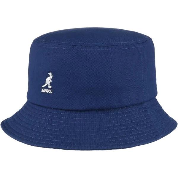 Kangol - Blue Bucket Hat - Washed Starry Blue Bucket @ Hatstore