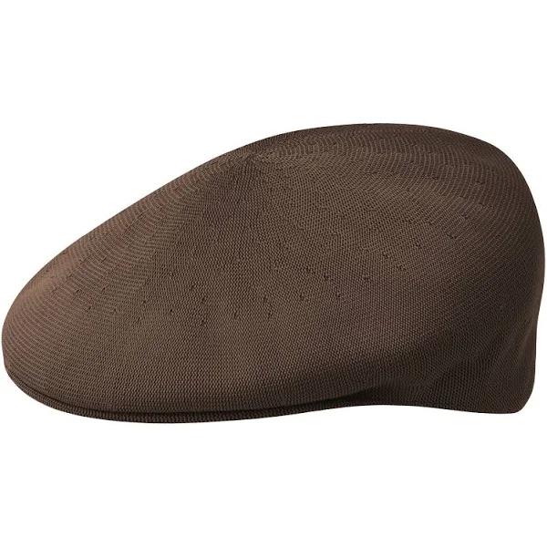 Kangol - Brown flatcap Cap - Tropic 504 Brown Flat Cap @ Hatstore