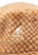 Kangol Faux Fur Bucket Hat - Tan Check - M - Unisex