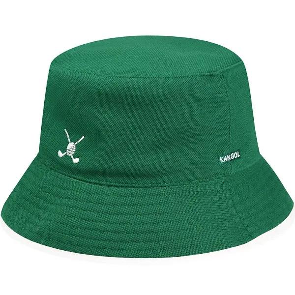 Kangol Golf Rev Bucket - Green / White - XL - Unisex