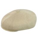 Kangol - Green flatcap Cap - Bamboo Hawker Smog Flat Cap @ Hatstore