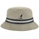 Kangol Stripe Lahinch Bucket Hat, Adult, Size: S, Grey