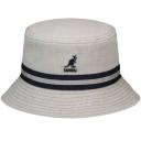 Kangol Stripe Lahinch Bucket Hat - Grey