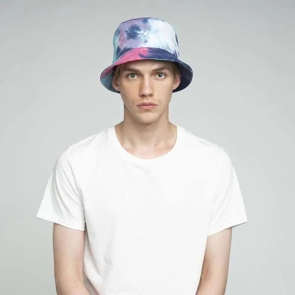Kangol Tie Dye Bucket Hat - Rainbow - S - Unisex