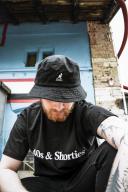 Kangol Washed Bucket Hat - Black/XL