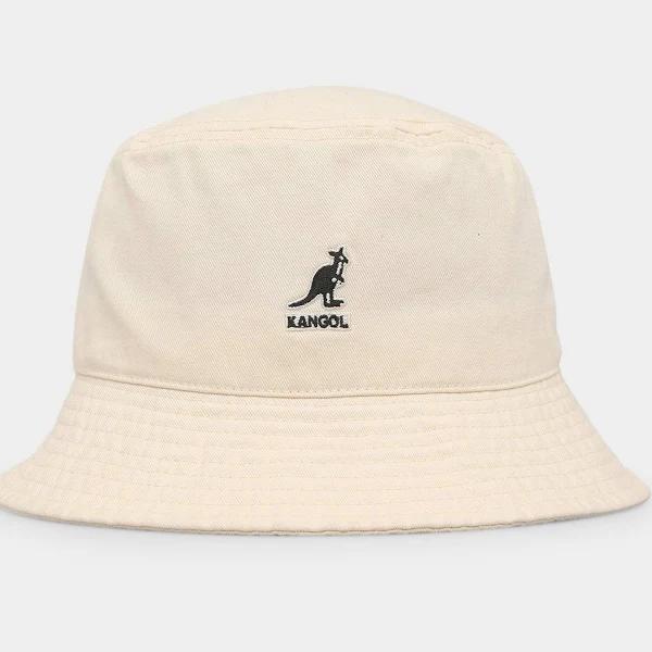 Kangol Washed Bucket Hat Natural - Size S
