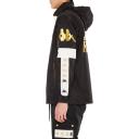 Kappa 222 Banda Dinos Jacket Black/Grey Vapor - Size M