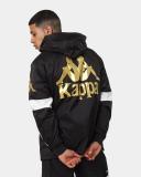 Kappa 222 Banda Dinos Jacket Black/Grey Vapor - Size S