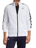 Kappa Men 222 Banda Anniston (White Black), White Black / XX-Large