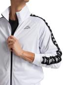 Kappa Men 222 Banda Anniston (White Black), White Black / XX-Large