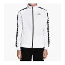Kappa Men 222 Banda Anniston (White Black), White Black / XX-Large