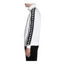 Kappa Men 222 Banda Anniston (White Black), White Black / XX-Large