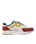 Karhu Fusion 2.0 Mens Trainers - Hot Sauce Cress Green