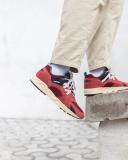 Karhu Fusion 2.0 - Mineral Red / Lily White - US 13 - Men