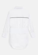 Karl Lagerfeld Kids Girls White Cotton Shirt Dress