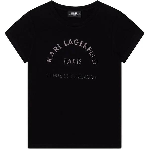 Karl Lagerfeld Short Sleeves Tee-Shirt Z15351 09B