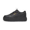 Karmen Rebelle Women's Sneakers in Black/Gold, Size 5.5 by Puma