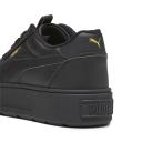 Karmen Rebelle Women's Sneakers in Black/Gold, Size 5.5 by Puma
