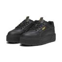 Karmen Rebelle Women's Sneakers in Black/Gold, Size 5.5 by Puma
