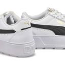 Karmen Rebelle Women's Sneakers in White/Black, Size 6 by Puma