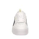 Karmen Rebelle Women's Sneakers in White/Black, Size 6 by Puma